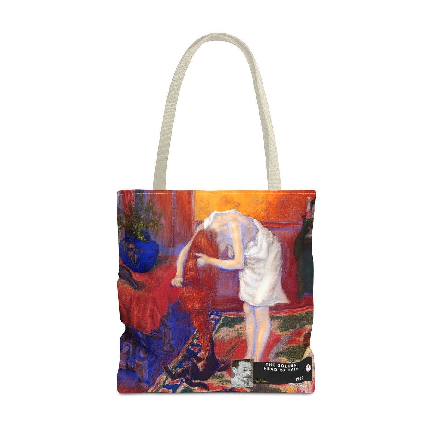 Ranson, Paul - The Golden Head of Hair (1909) - Tote Bag