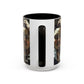 Courbet, Gustave - The Desperate Man (1843) - Colorful Accent Mugs