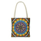 Pacio, Adam - Emerald Arrows Mandala - Tote Bag