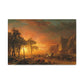 Bierstadt, Albert - Emigrants Crossing the Plains (1867) - Canvas Block, unframed