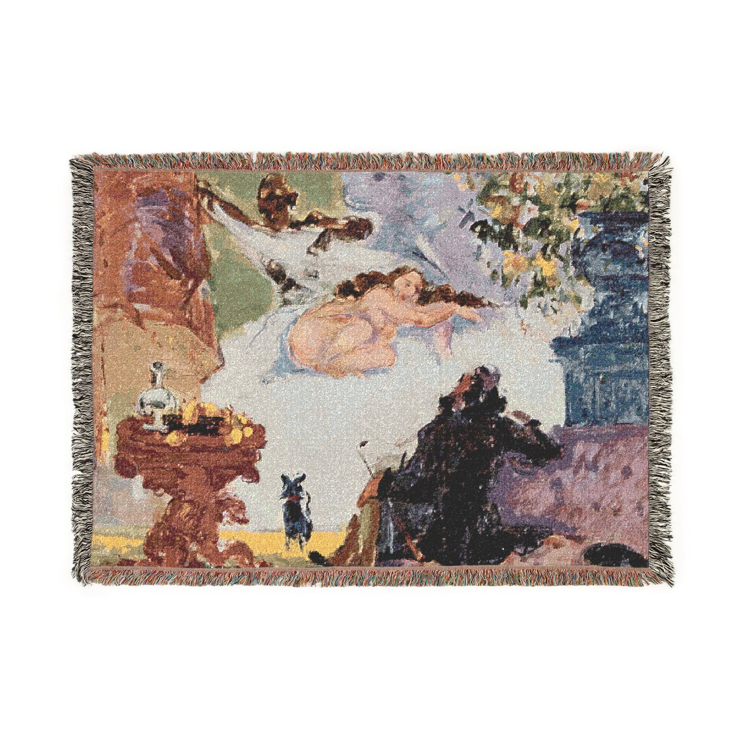 Cézanne, Paul - A Modern Olympia (1874) - Woven Blanket