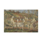 Pissarro, Camille - Red Roofs, Corner of a Village in Winter (1877) - Canvas Block, unframed