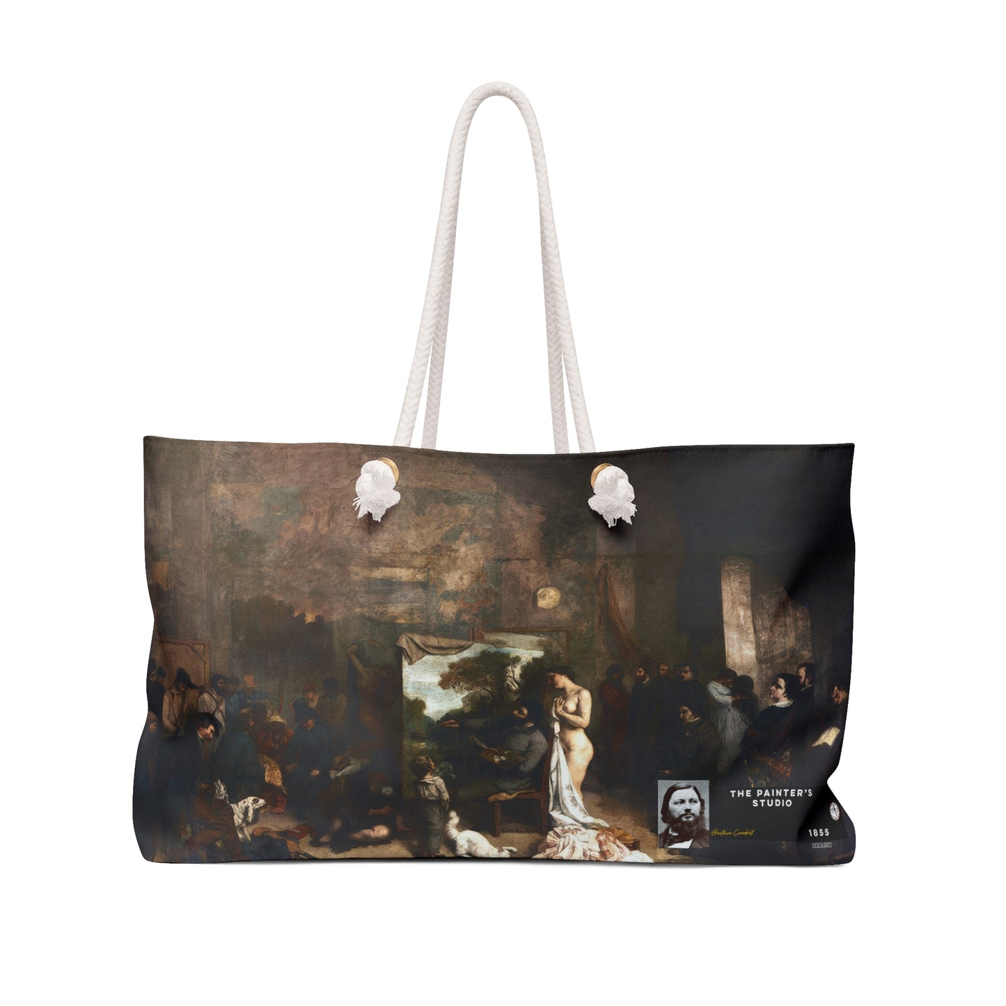 Courbet, Gustave - The Painter’s Studio (1855) - Weekender Bag