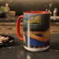 Filiger, Charles - The Recumbent Christ (1895) - Colorful Accent Mugs