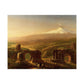Cole. Thomas - Mount Etna from Taormina (1843) - Satin Posters
