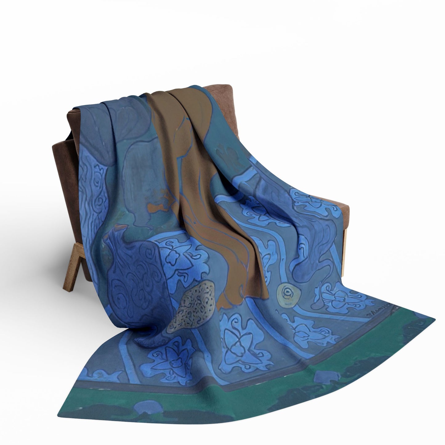 Ranson, Paul - The Blue Bather (1891) - Arctic Fleece Blanket