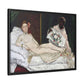 Manet, Édouard - Olympia (1870) - Matte Canvas, Framed