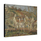 Pissarro, Camille - Red Roofs, Corner of a Village in Winter (1877) - Canvas Block, unframed
