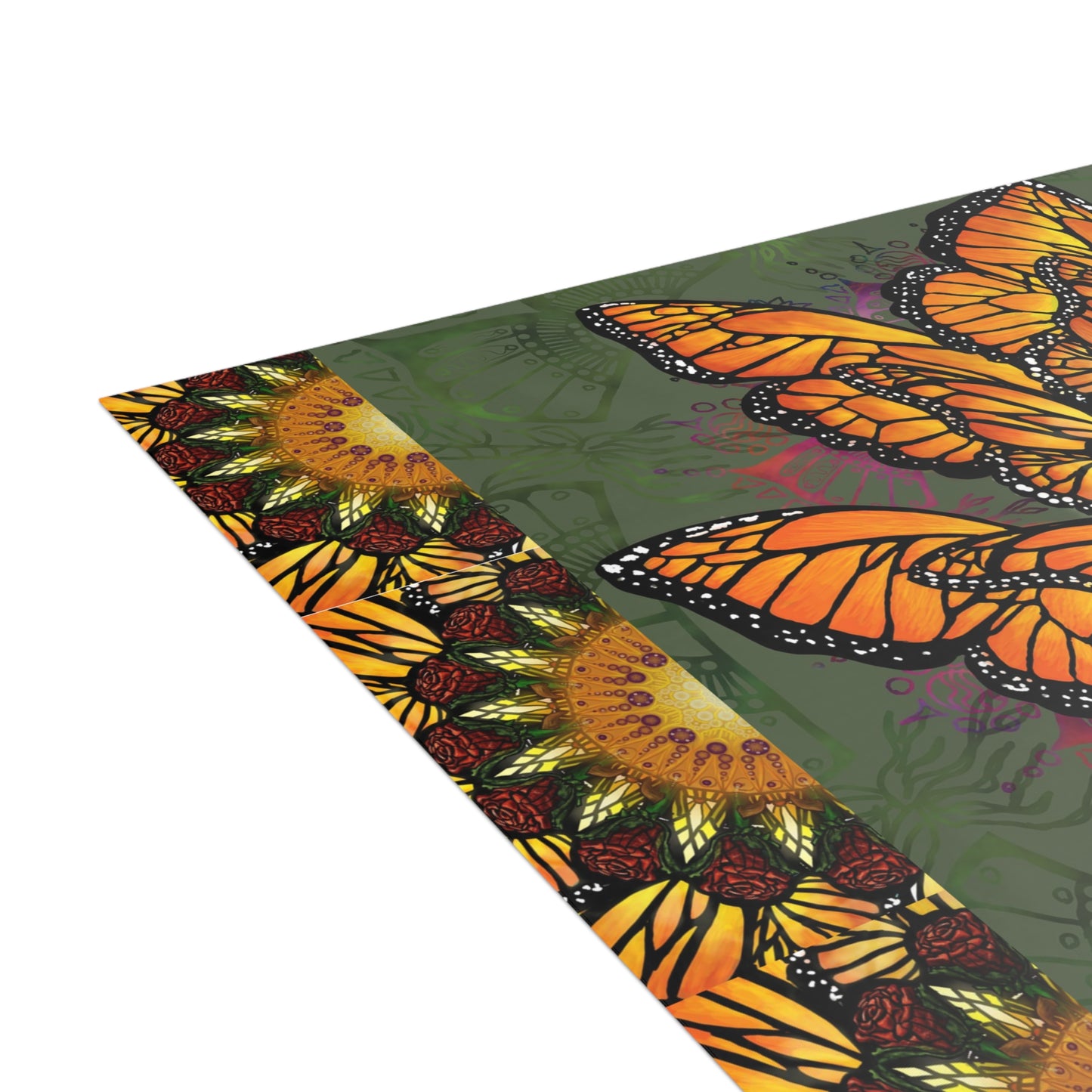 Pacio, Adam - Monarch Butterfly Mandala - Postcard Bundles with Envelopes Included