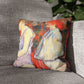Toulouse-Lautrec, Henri - The Medical Inspection (1894) - Suede Square Pillowcase