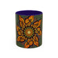 Pacio, Adam - Monarch Butterfly Mandala - Colorful Accent Mugs