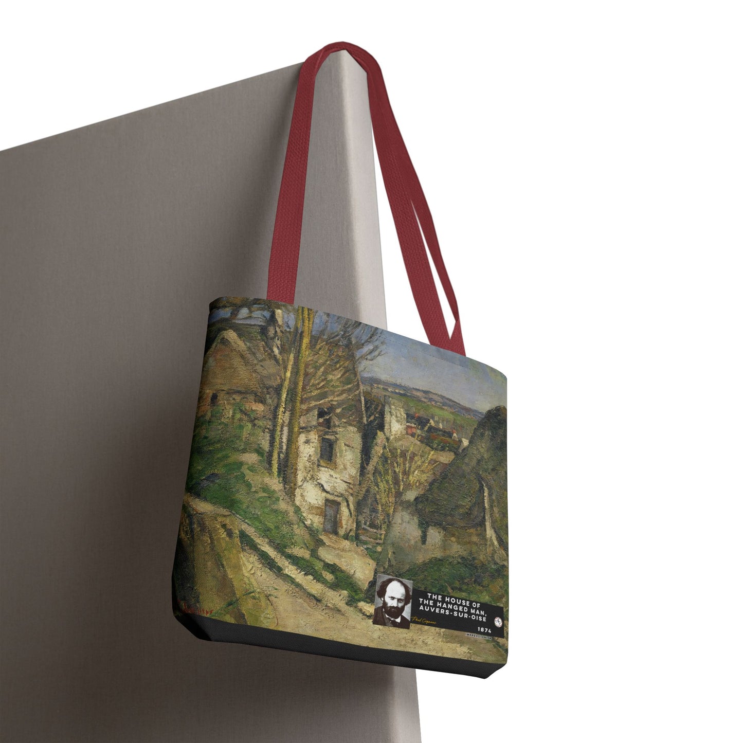 Cézanne, Paul - The House of the Hanged Man, Auvers-sur-Oise (1874) - Tote Bag