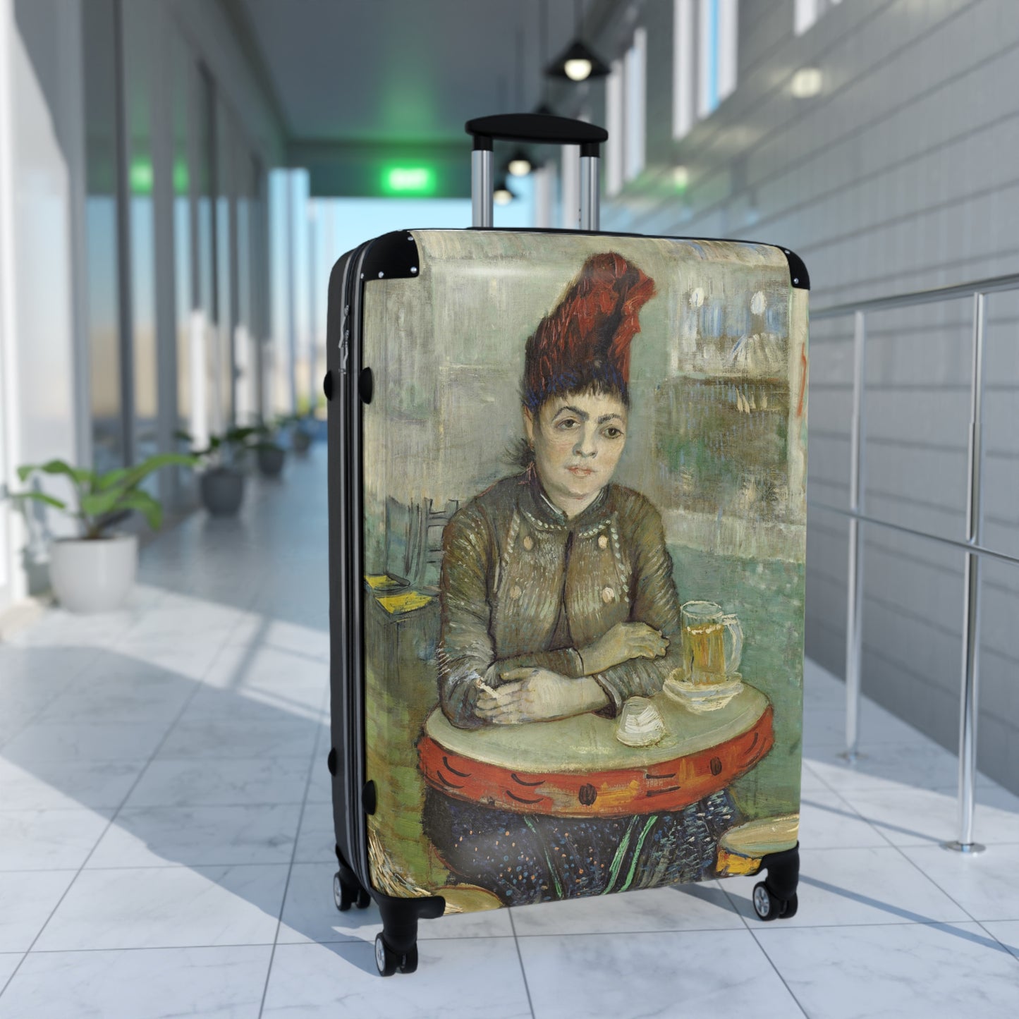 Van Gogh, Vincent - Agostina Segatori Sitting in the Café du Tambourin (1887) - Suitcase