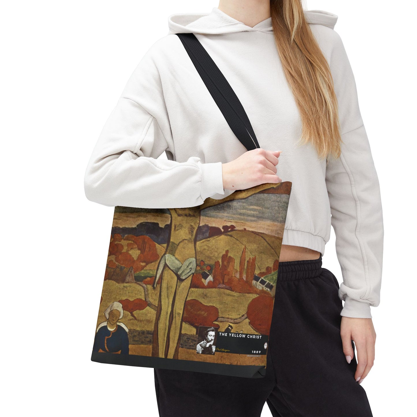 Gauguin, Paul - The Yellow Christ (1889) - Tote Bag