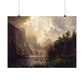 Bierstadt, Albert - Among the Sierra Nevada, California (1868) - Satin Posters