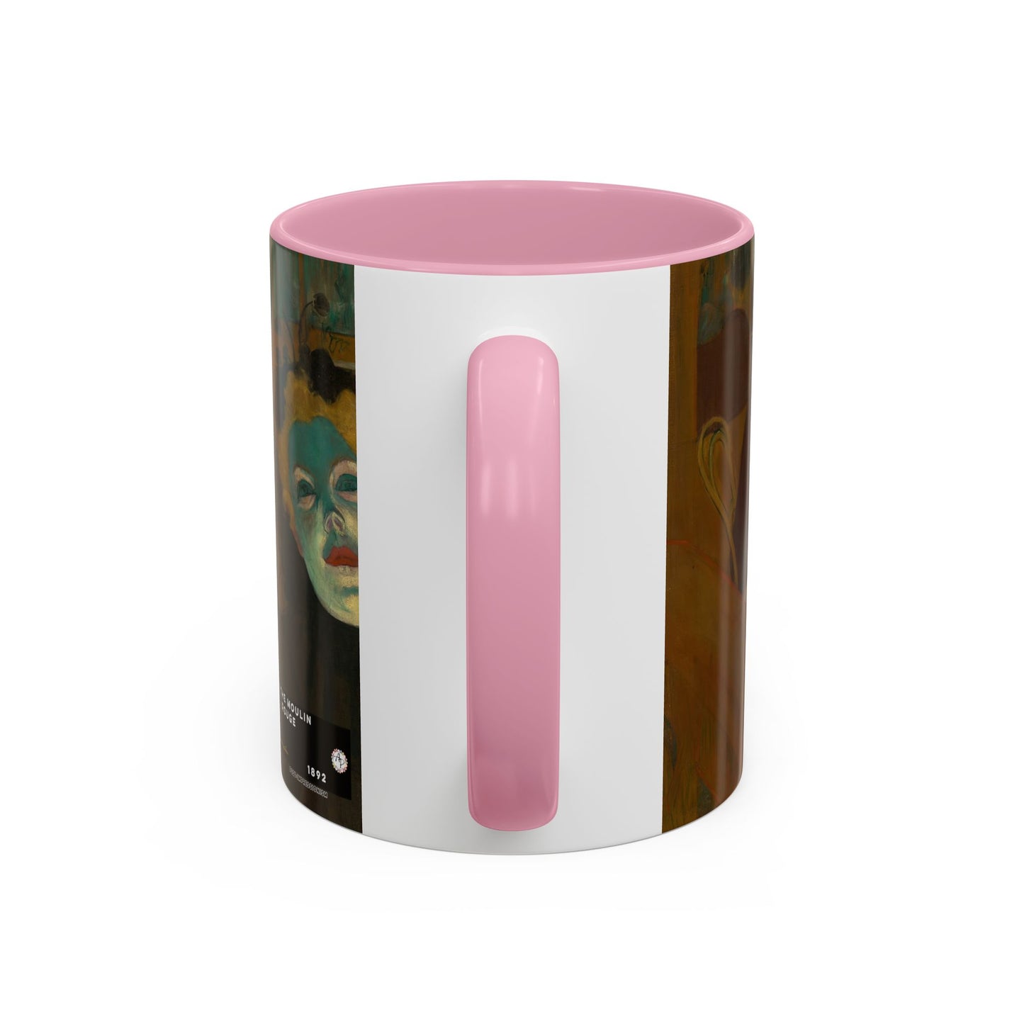 Toulouse-Lautrec, Henri - At the Moulin Rouge (1892) - Colorful Accent Mugs
