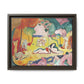 Matisse, Henri - The Joy of Life (1905) - Matte Canvas, Framed