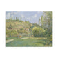 Pissarro, Camille - A Cowherd at Valhermeil, Auvers-sur-Oise (1874) - Canvas Block, unframed