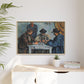 Cézanne, Paul - The Card Players (1892) - Matte Canvas, Framed