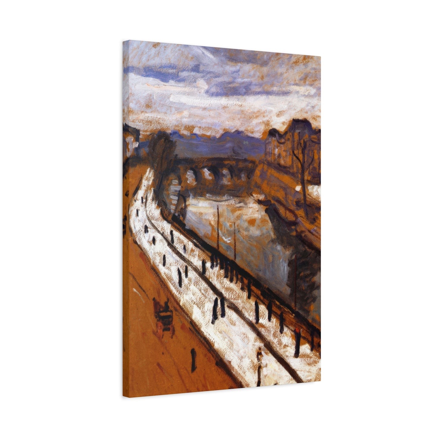 Marquet, Albert - Quai des Grands-Augustins (1905) - Canvas Block, unframed