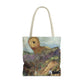 Redon, Odilon - The Cyclops (1914) - Tote Bag