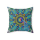 Pacio, Adam - Melek Taus Mandala - Suede Square Pillow