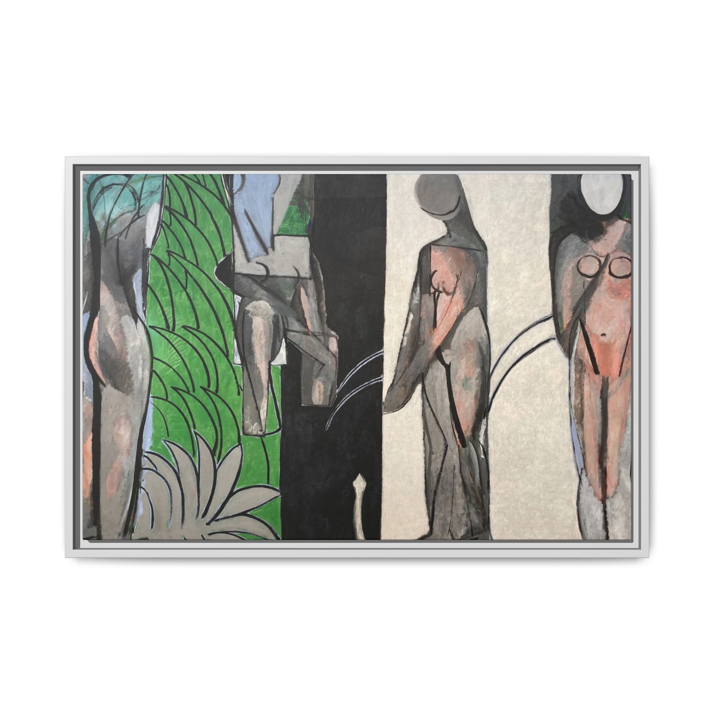 Matisse, Henri - Bathers by a River (1917) - Matte Canvas, Framed