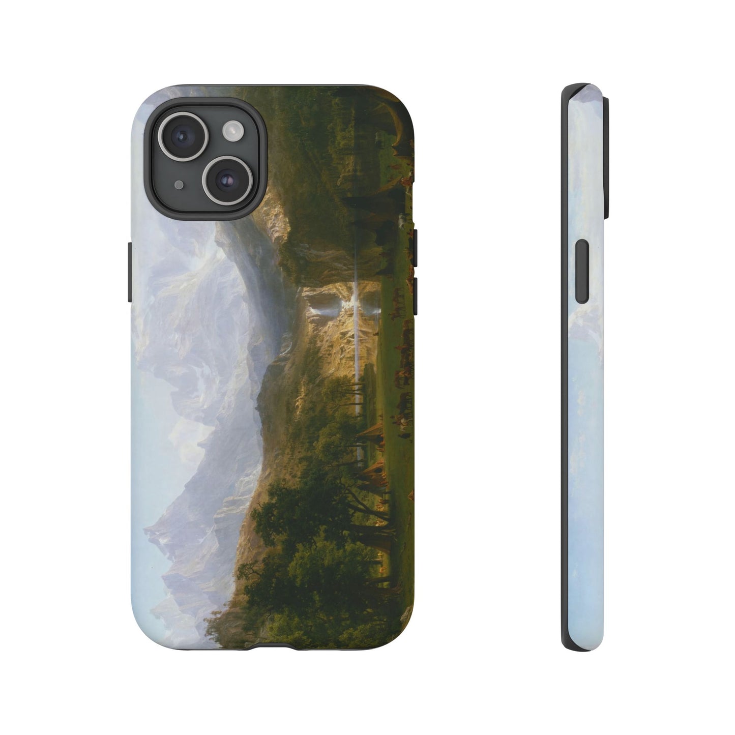 Bierstadt, Albert - The Rocky Mountains, Lander’s Peak (1863) - Tough Phone Cases