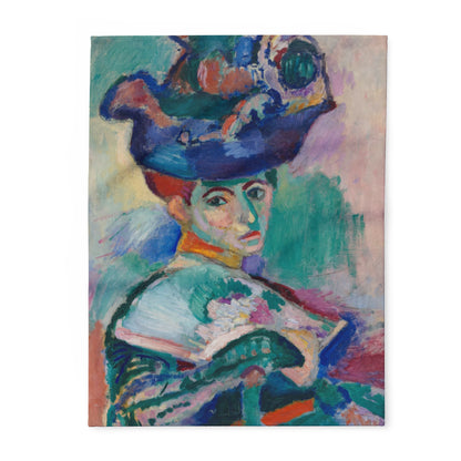 Matisse, Henri - Woman with a Hat (1905) - Arctic Fleece Blanket