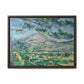 Cézanne, Paul - Mont Sainte-Victoire with Large Pine (1887) - Matte Canvas, Framed