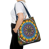 Emerald Arrows Mandala - Tote Bag