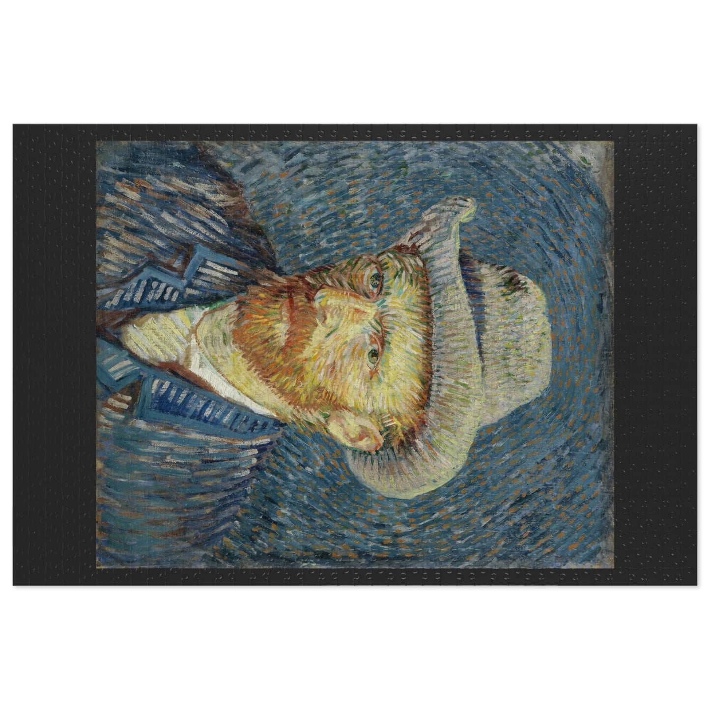 Van Gogh's  "Self-Portrait with Grey Felt Hat" - 1000pc Jigsaw Puzzle