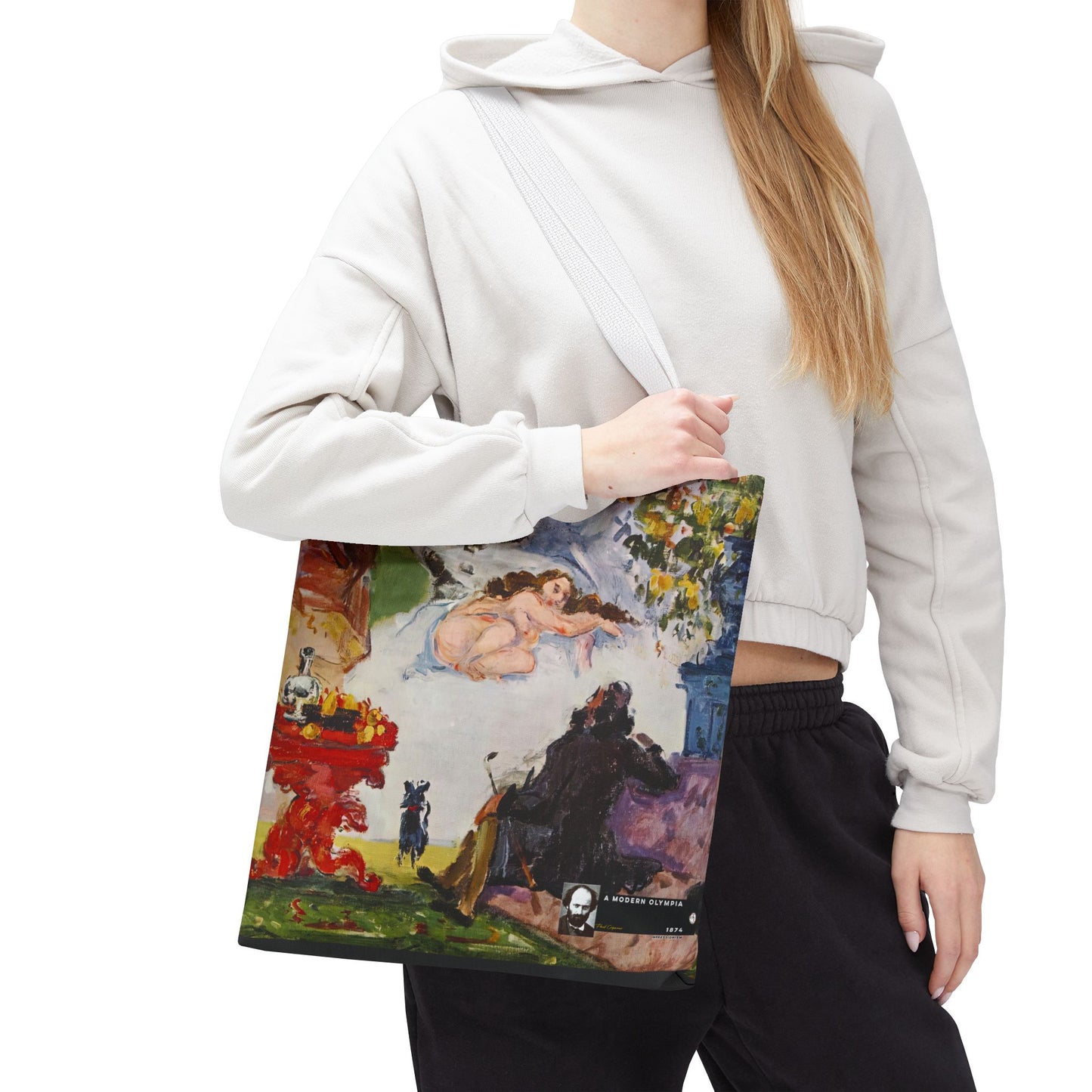 Cézanne, Paul - A Modern Olympia (1874) - Tote Bag