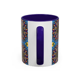 Emerald Arrows Mandala - Colorful Accent Mugs