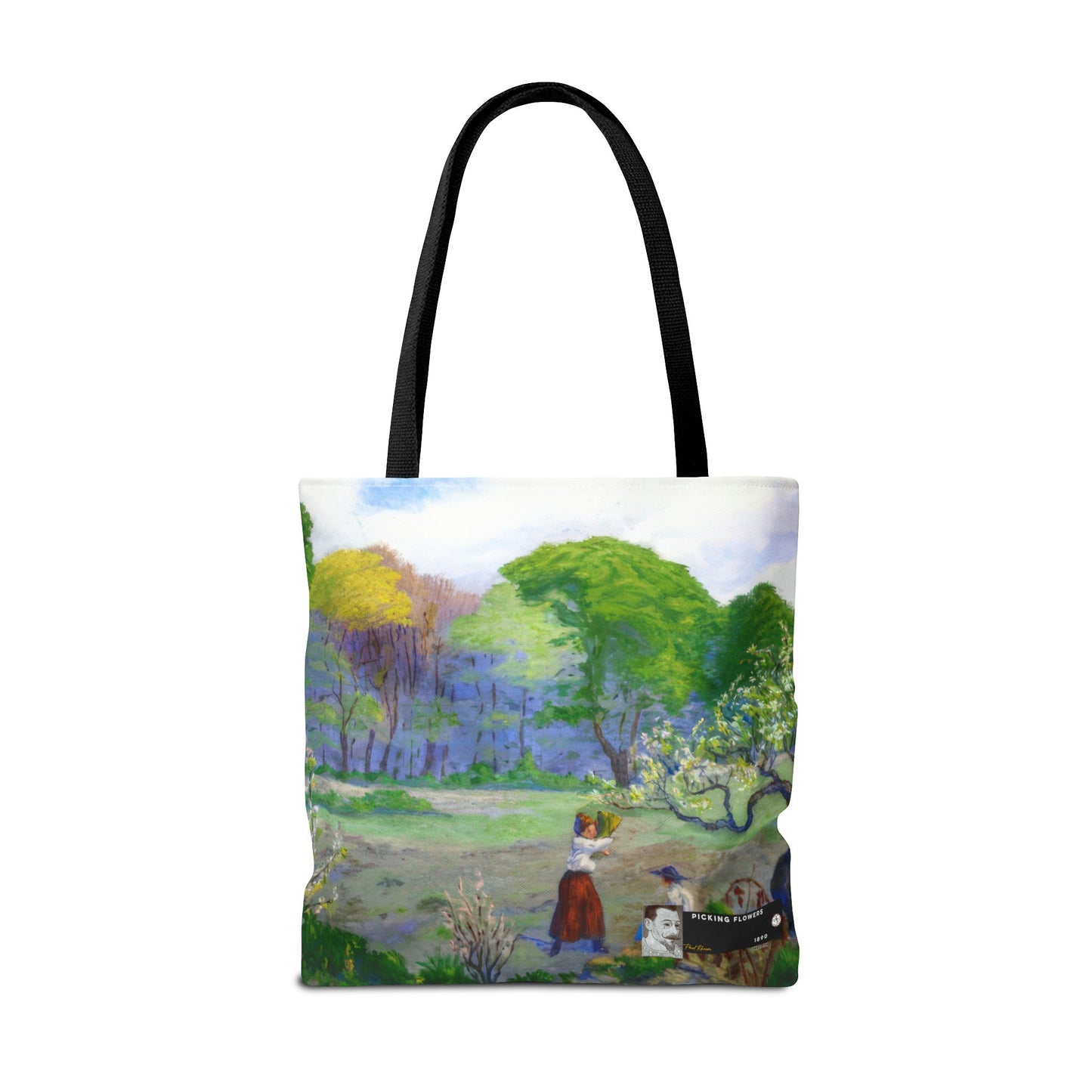Ranson, Paul - Picking Flowers (1890) - Tote Bag