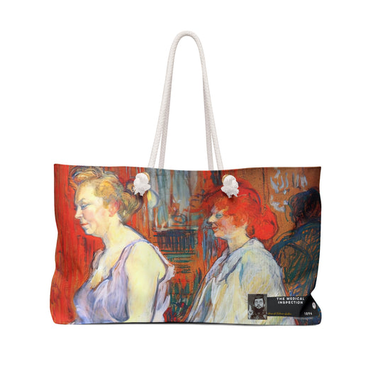Toulouse-Lautrec, Henri - The Medical Inspection (1894) - Weekender Bag