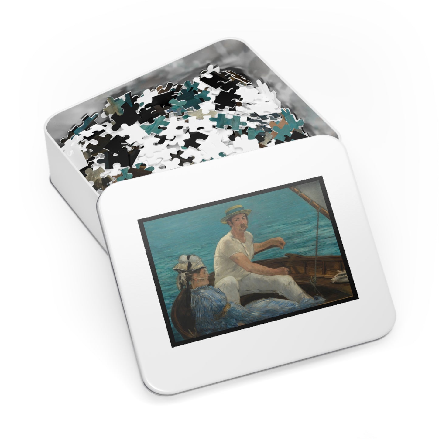 Manet, Édouard - Boating (1874) - 1000pc Jigsaw Puzzle