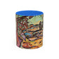 Braque, Georges - Olive Tree near L'Estaque (1906) - Colorful Accent Mugs