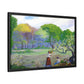 Ranson, Paul - Picking Flowers (1890) - Matte Canvas, Framed
