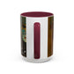 Toulouse-Lautrec, Henri - At the Moulin Rouge (1892) - Colorful Accent Mugs