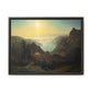 Bierstadt, Albert - Donner Lake from the Summit (1873) - Matte Canvas, Framed