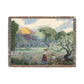Ranson, Paul - Picking Flowers (1890) - Woven Blanket