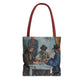 Cézanne, Paul - The Card Players (1892) - Tote Bag