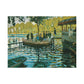 Monet, Claude - La Grenouillere (1869) - Canvas Block, unframed