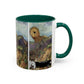 Redon, Odilon - The Cyclops (1914) - Colorful Accent Mugs