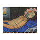 Filiger, Charles - The Recumbent Christ (1895) - Arctic Fleece Blanket
