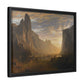 Bierstadt, Albert - Looking Down Yosemite Valley (1865) - Matte Canvas, Framed