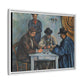 Cézanne, Paul - The Card Players (1892) - Matte Canvas, Framed