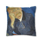 Van Gogh, Vincent - Portrait of Dr. Paul Gachet (1890) - Suede Square Pillowcase