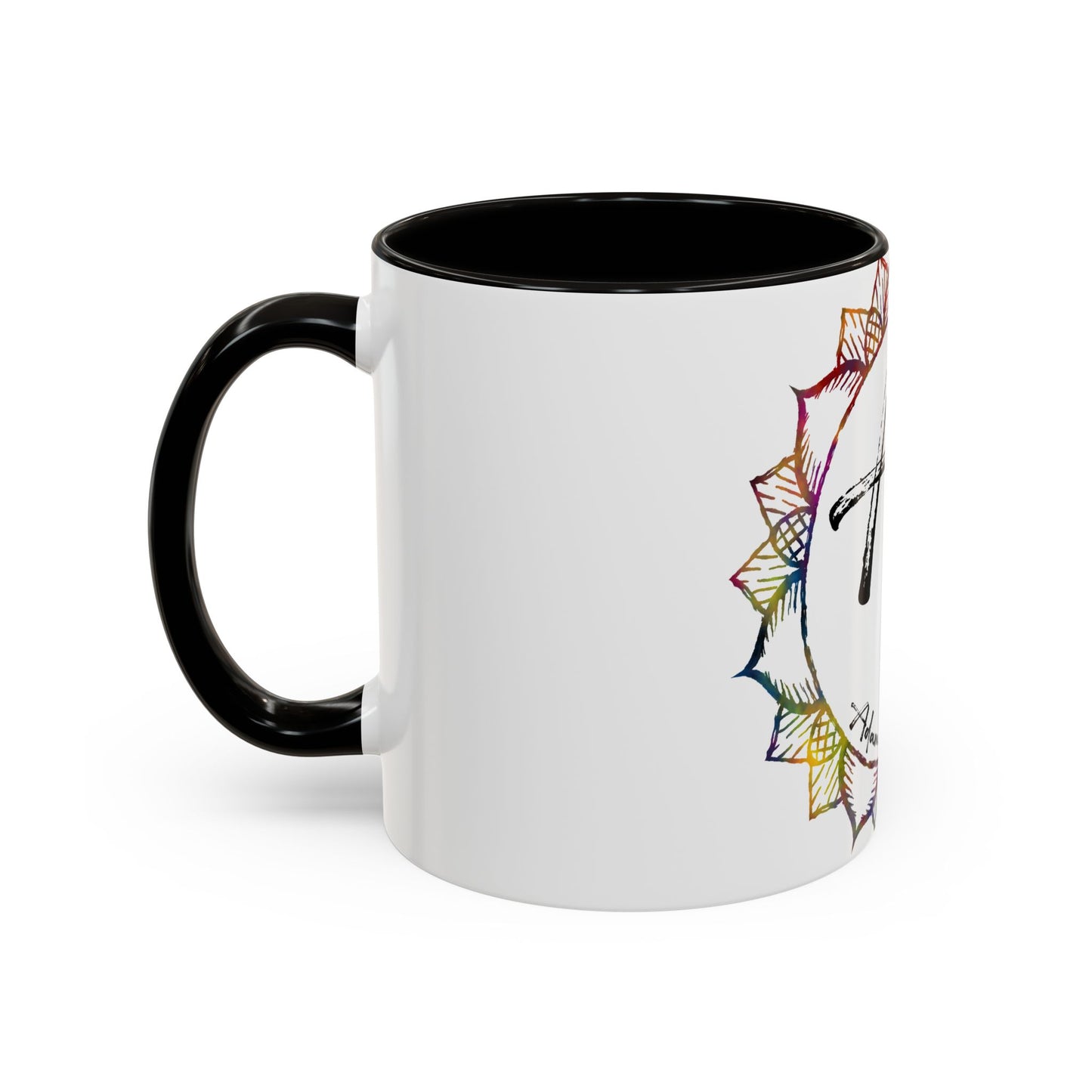 AdamPacio.com - White Logo - Colorful Accent Mugs